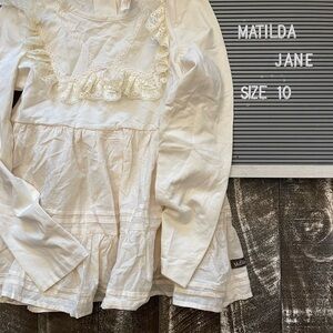 Matilda Jane Cream Long Sleeve Blouse